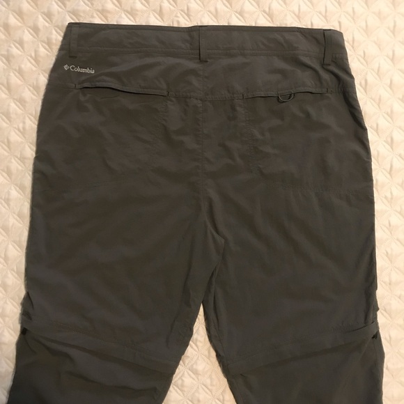 Columbia Convertible Cargo Pants Shorts Omni-Shade Sun Protection 18 W - Picture 4 of 14